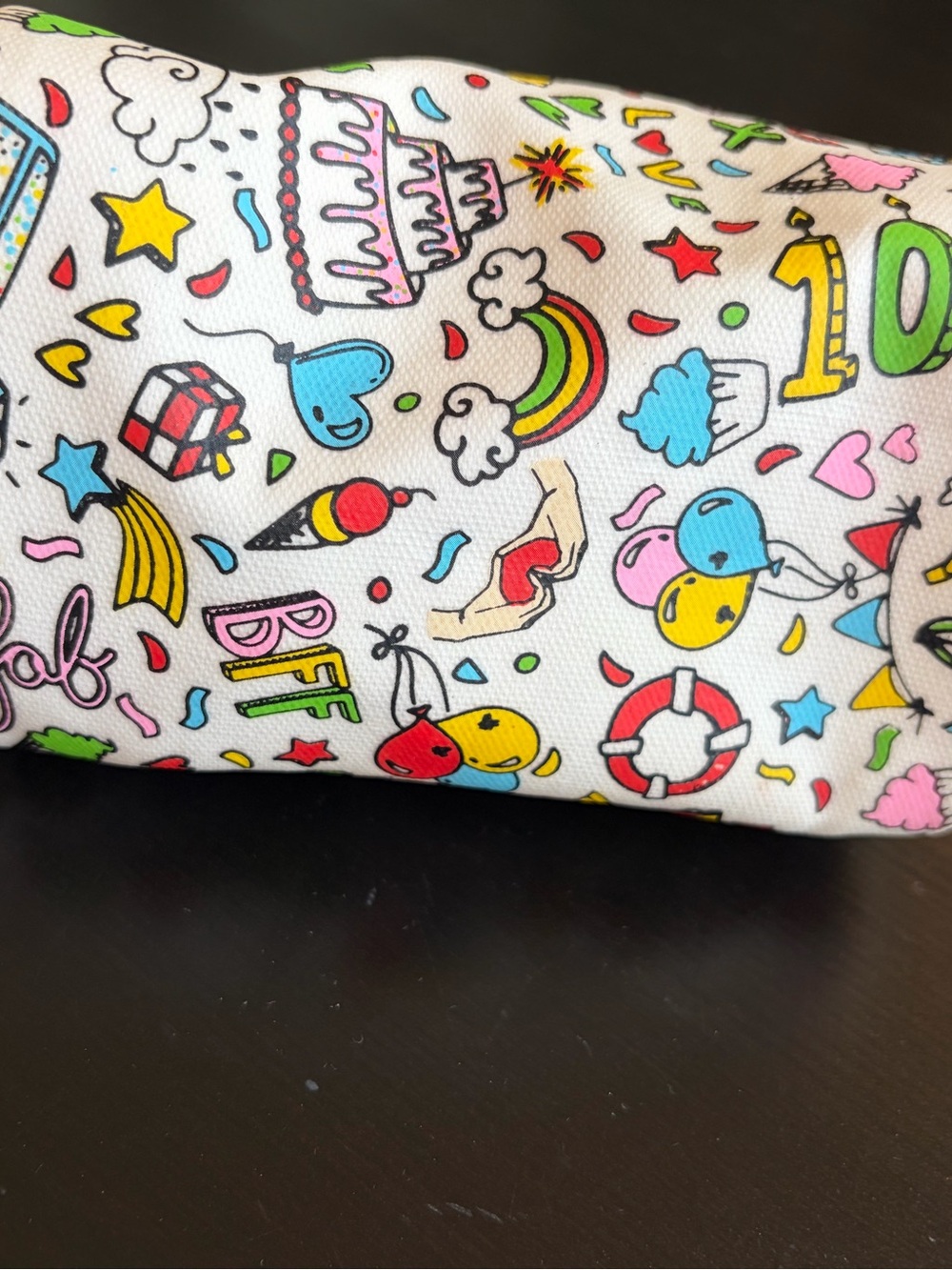 First Aid Beauty 10th Anniversary Cosmetics Bag - Picture 5 of 9